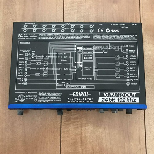 Roland edirol 101 - ua-101, hi-speed