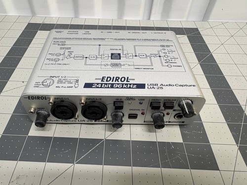 Edirol usb audio capture - ua-25,