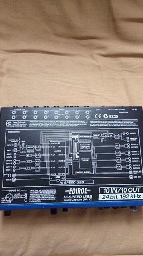 Roland edirol 101 speed - ua-101, hi-speed