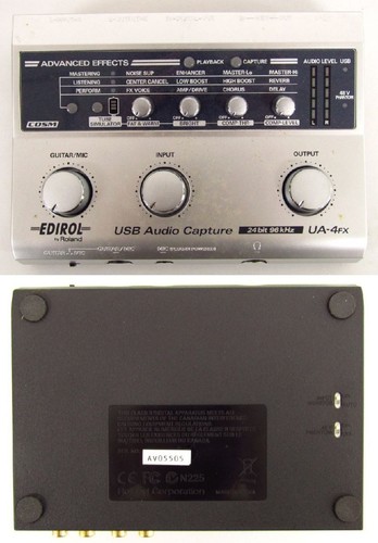 Edirol roland 4fx - edirol,