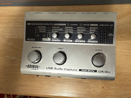 Roland edirol 4fx - ua-4fx, audio