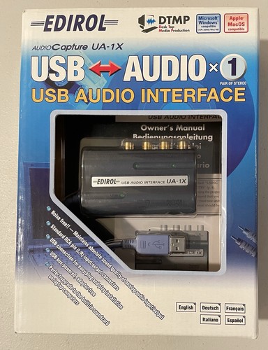 Edirol usb audio - edirol,