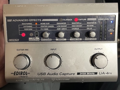 Edirol roland 4fx - by, usb