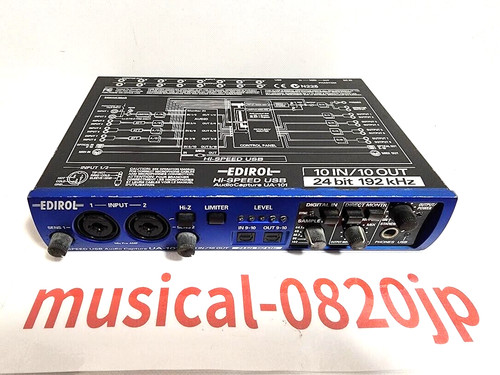 Roland edirol 101 - edirol, hi-speed