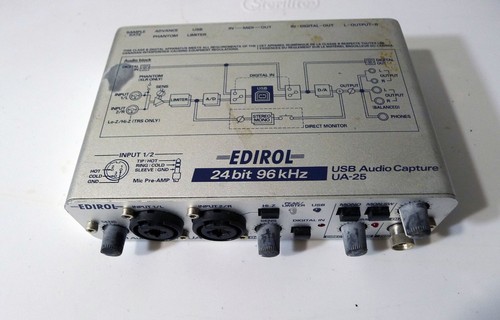 Edirol usb audio capture - ua-25,
