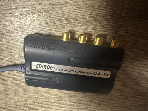 Edirol usb audio - ua-1x,