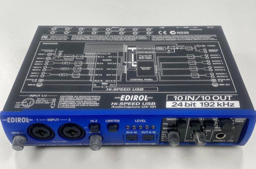 Roland edirol 101 speed - roland, hi-speed
